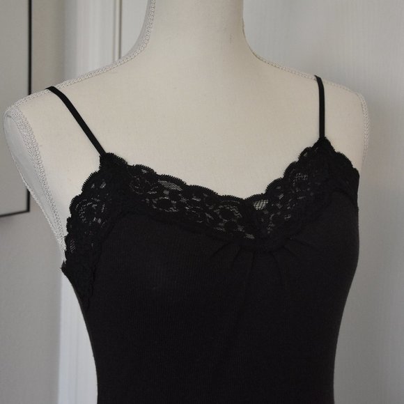Worthington Brown Lace Stretch Camisole with Adjustable Straps Size S - Picture 5 of 7